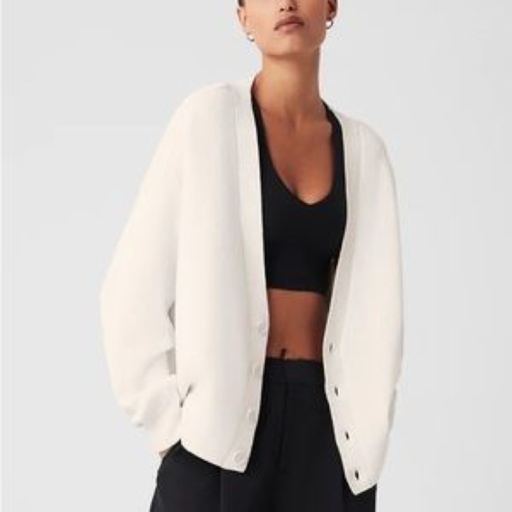 ALO Yoga unisex scholar cardigan XL